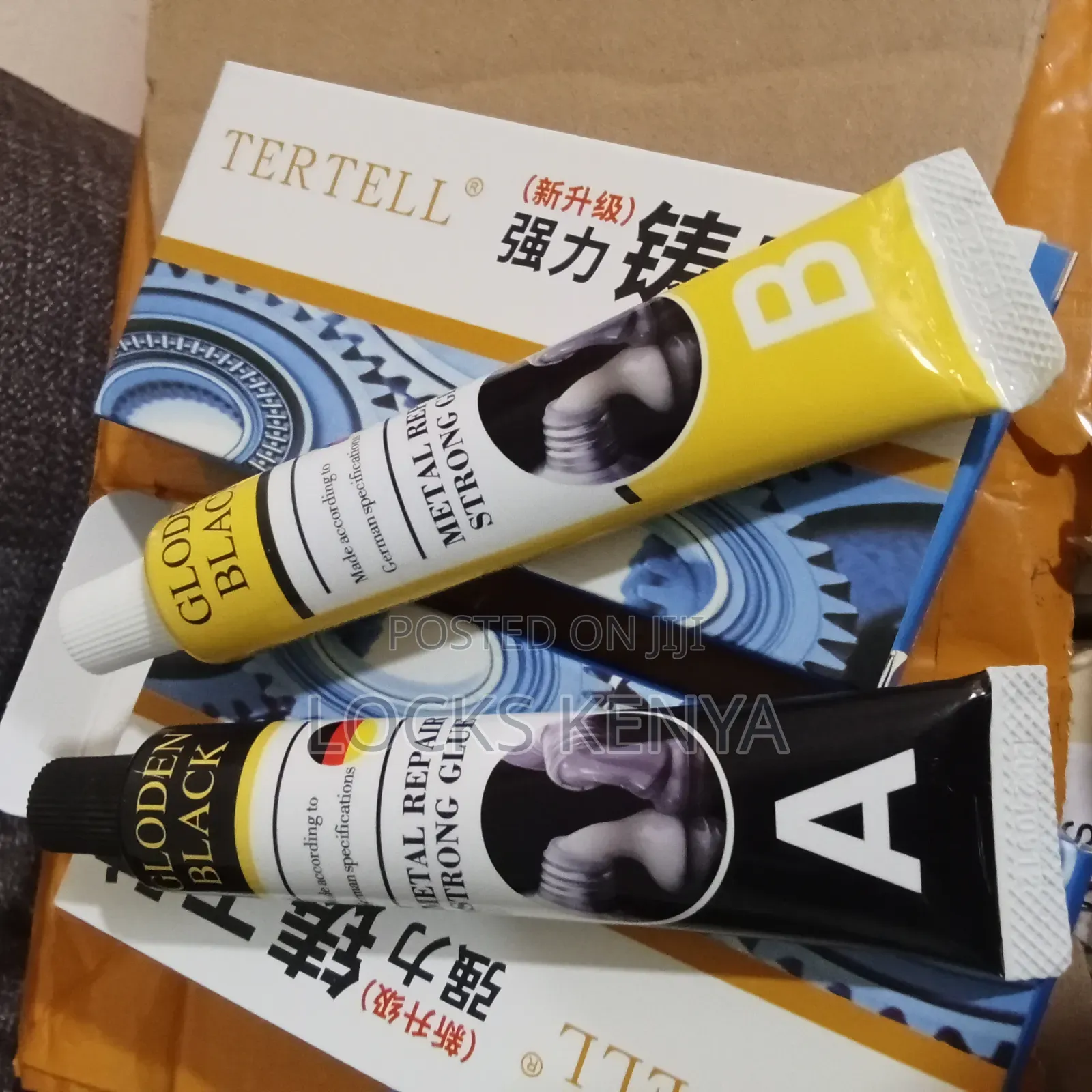 Fast Setting Ab Metal Repairs Glue 100g