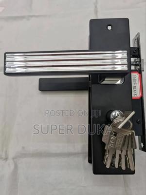 New Arrival Best Quality Door Lock Set.Black + Silver - thumbnail 2