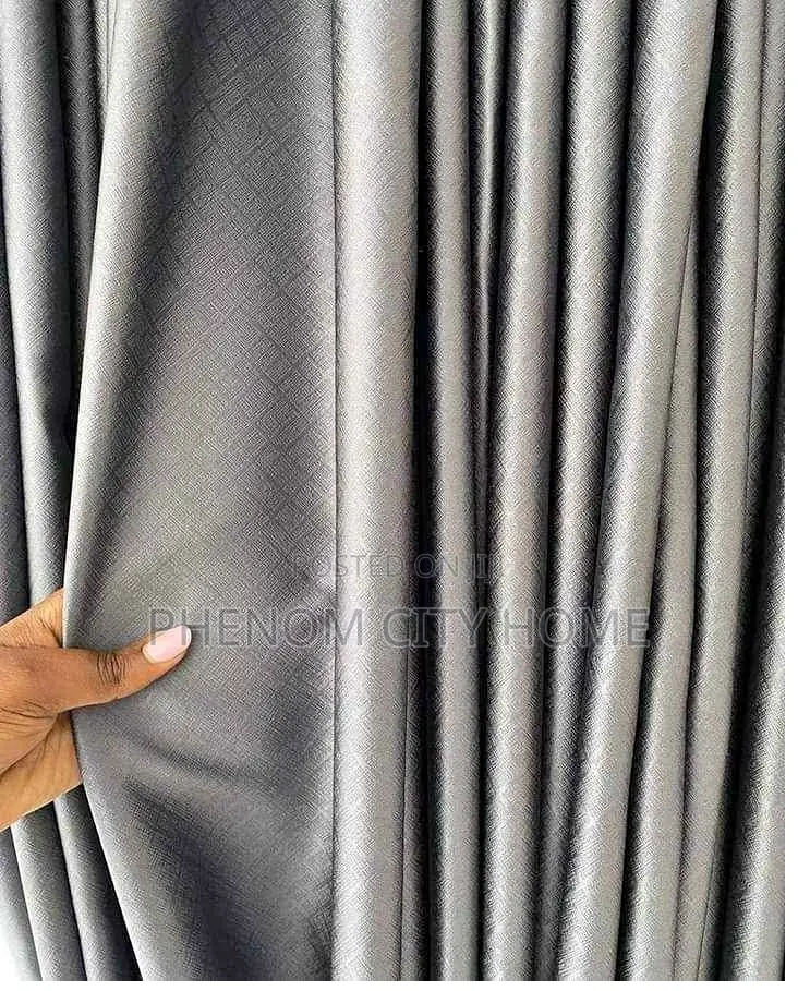 Quality Grey Blackout Curtain