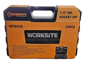 32pcs Socket Set 1/2 Inch Drive Socket Wrench