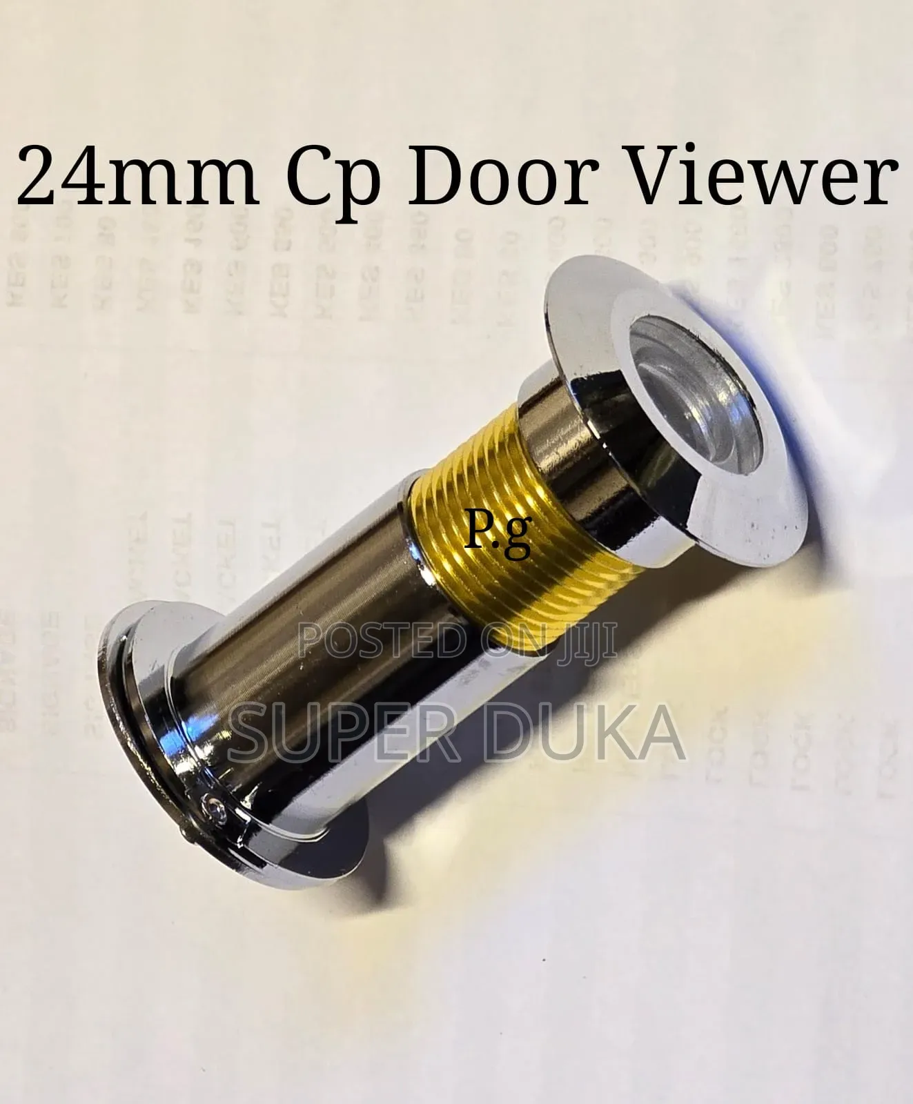 Silver Door Viewer.Elegant Quality