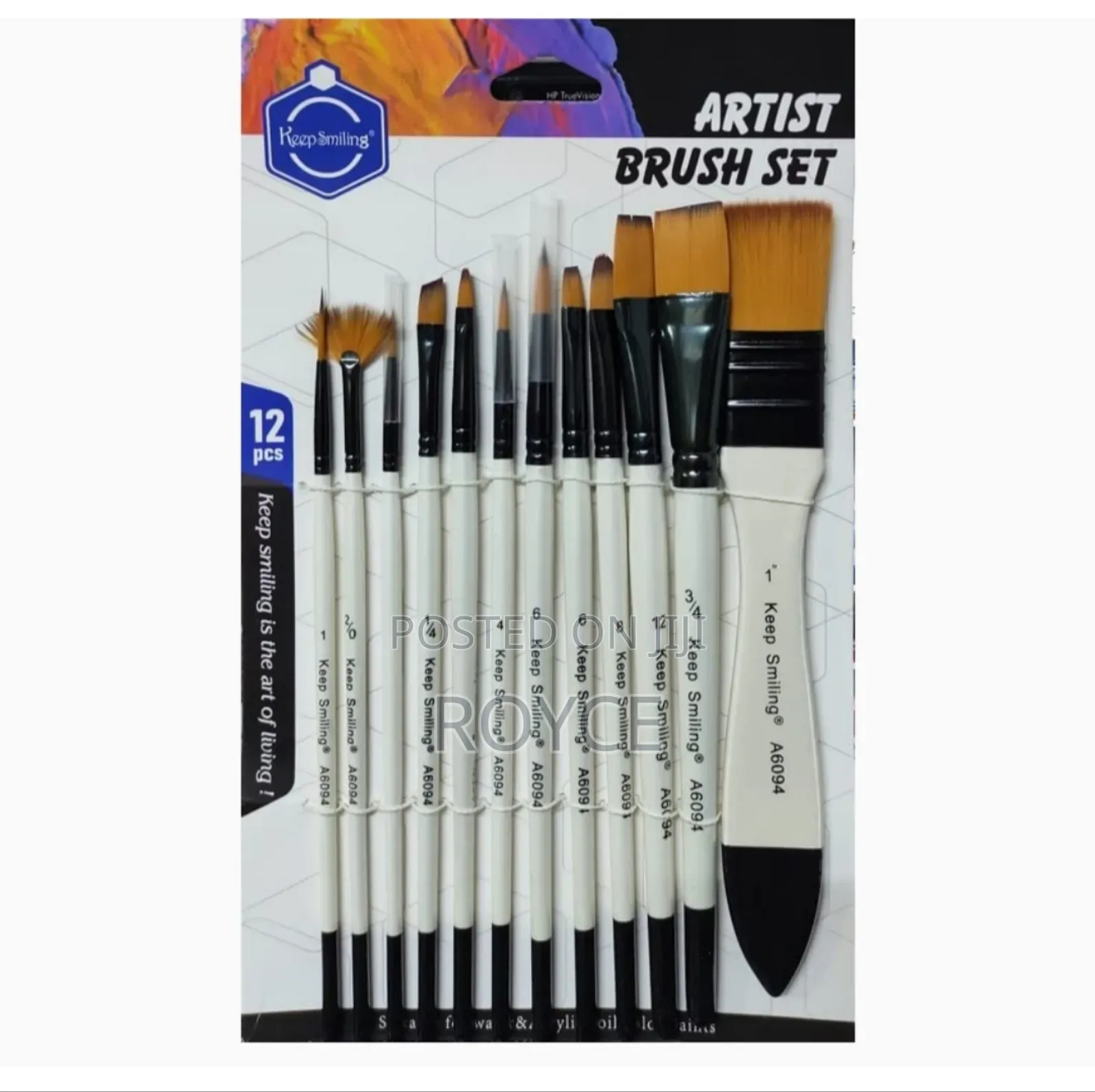 12pcs Artist Brush Set