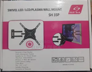 14 - 55 " TV Swivel Wall Mount.Skill Tech Heavy Duty SH 35