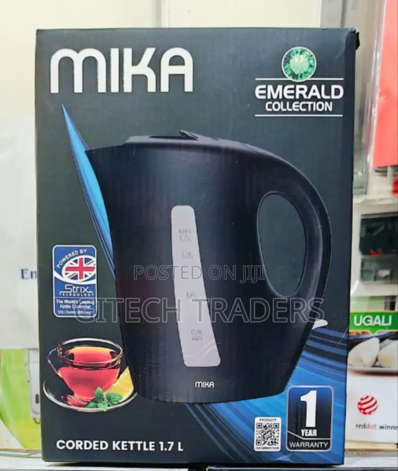*Mika Corded Kettle 1.7 L
