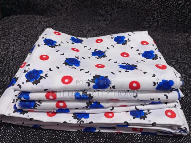 6pc Flowered Cotton Bedding Set - thumbnail 3