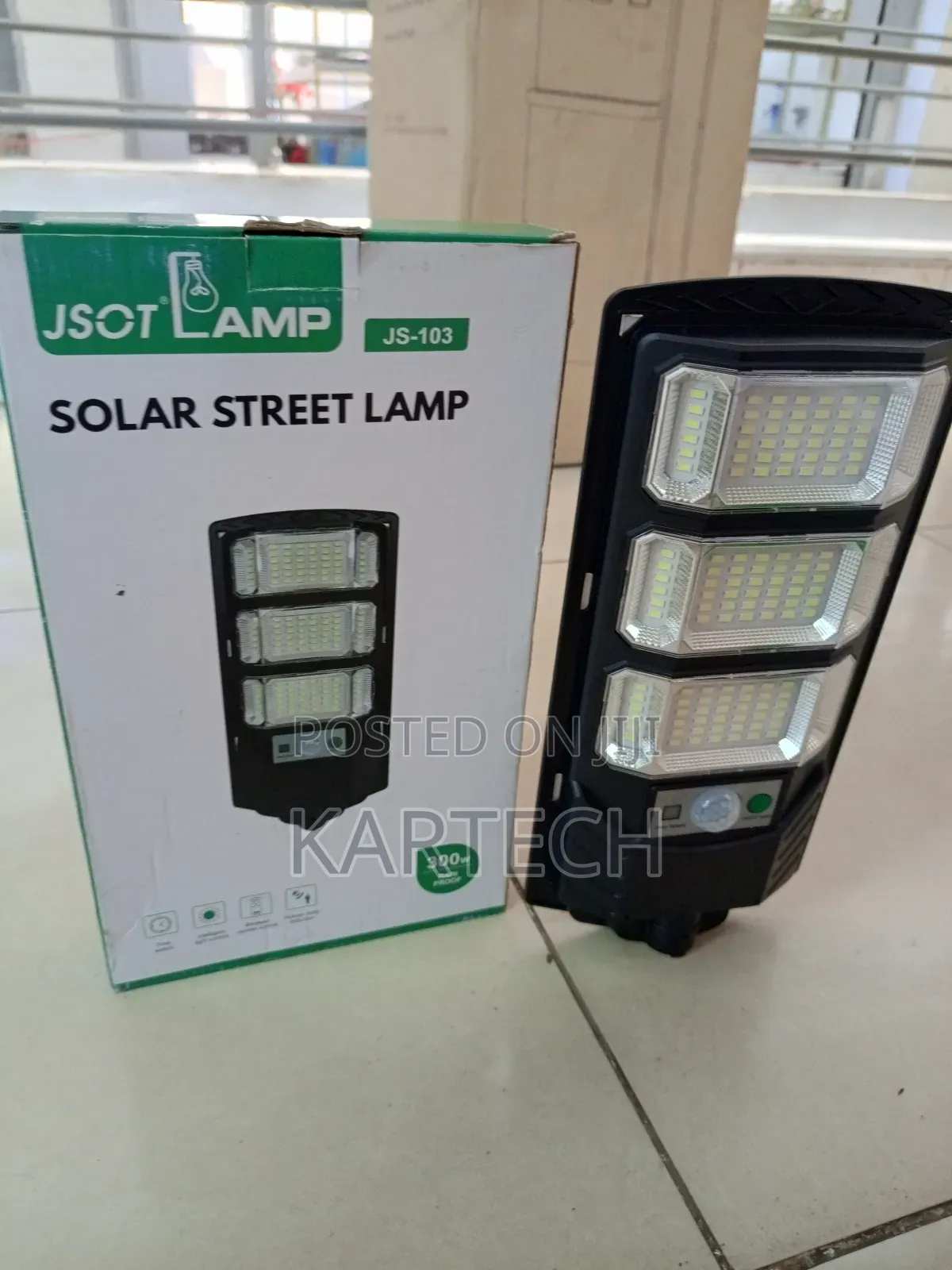 JSOT JS-103 300W Solar Street Lamp