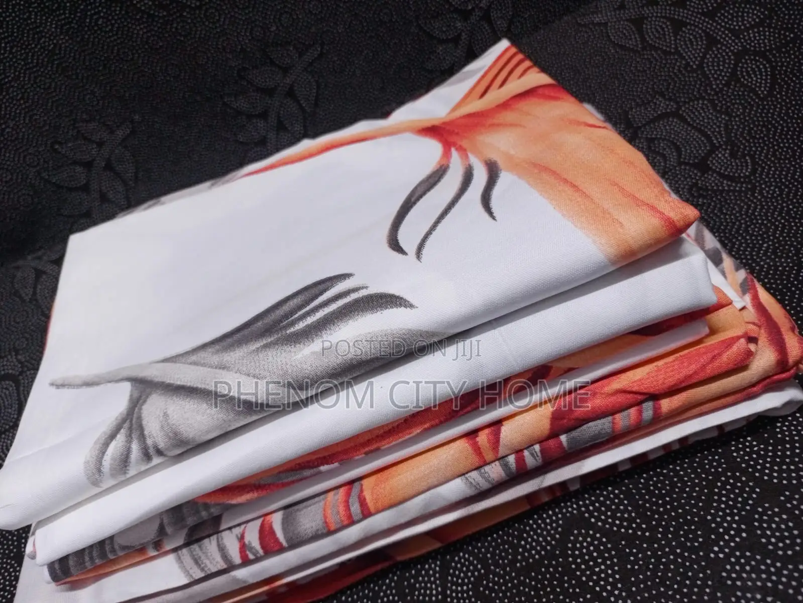 Kingsize Bed Flowers Cotton Bedsheet Set