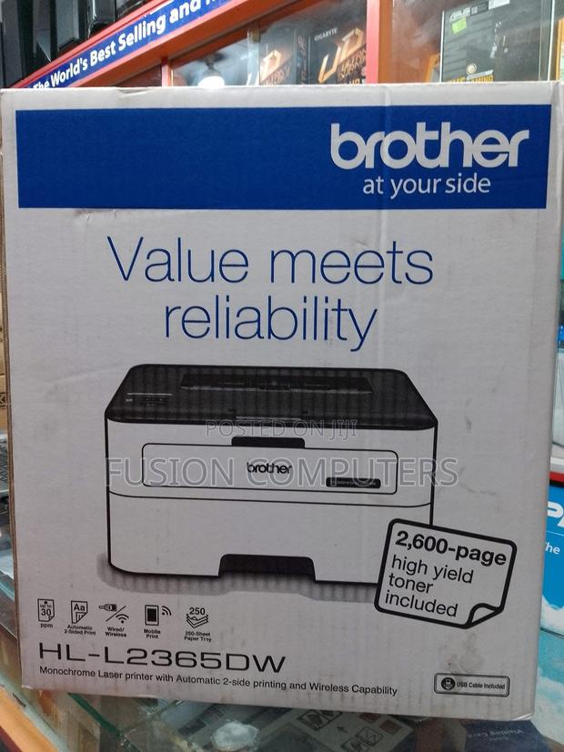 Brother HL-L2365DW Automatic 2-Sided Printer - thumbnail 3