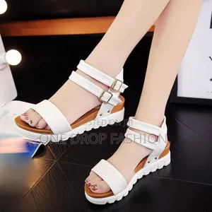 Open Strappy Wedge