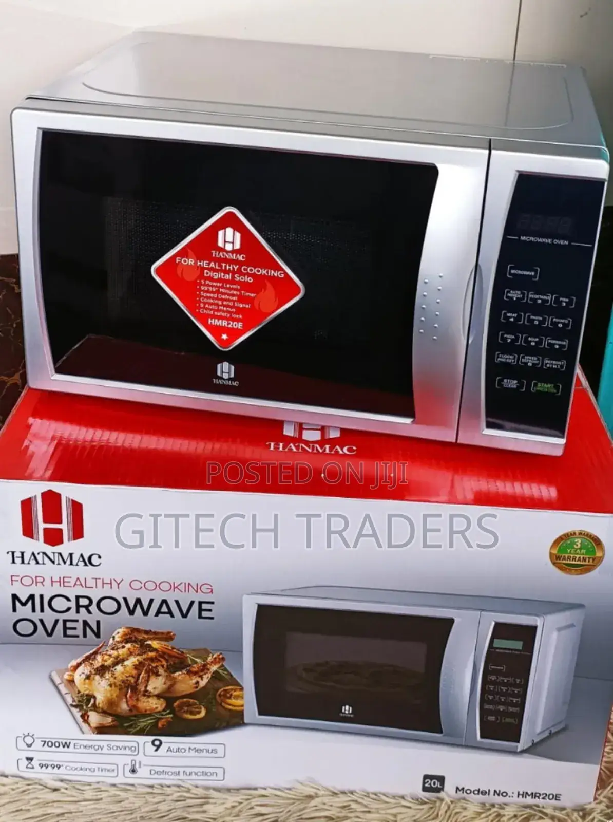 HANMAC Digital Microwave 20 Litres