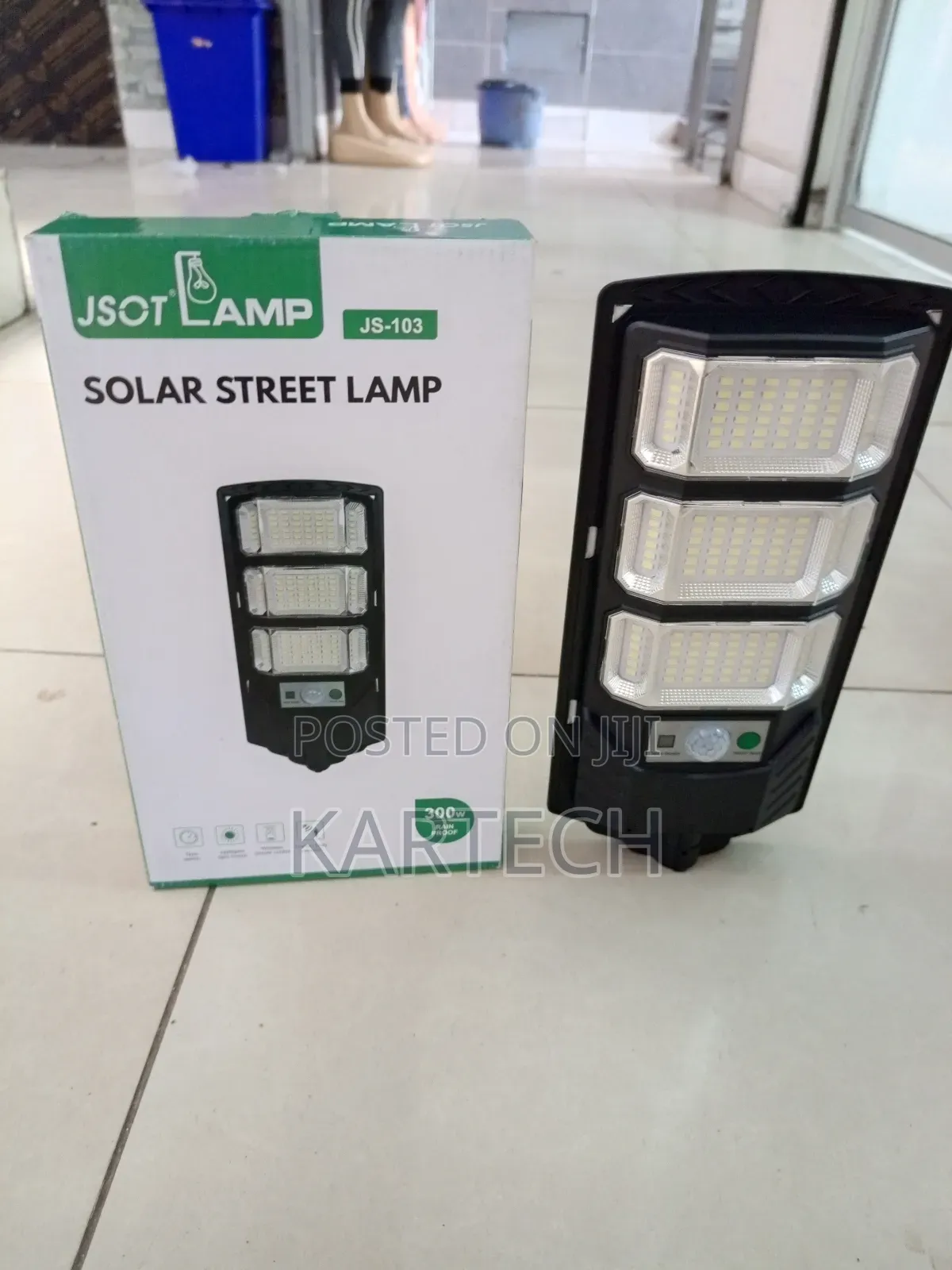 JSOT JS-103 300W Solar Street Lamp With Human Body Induction