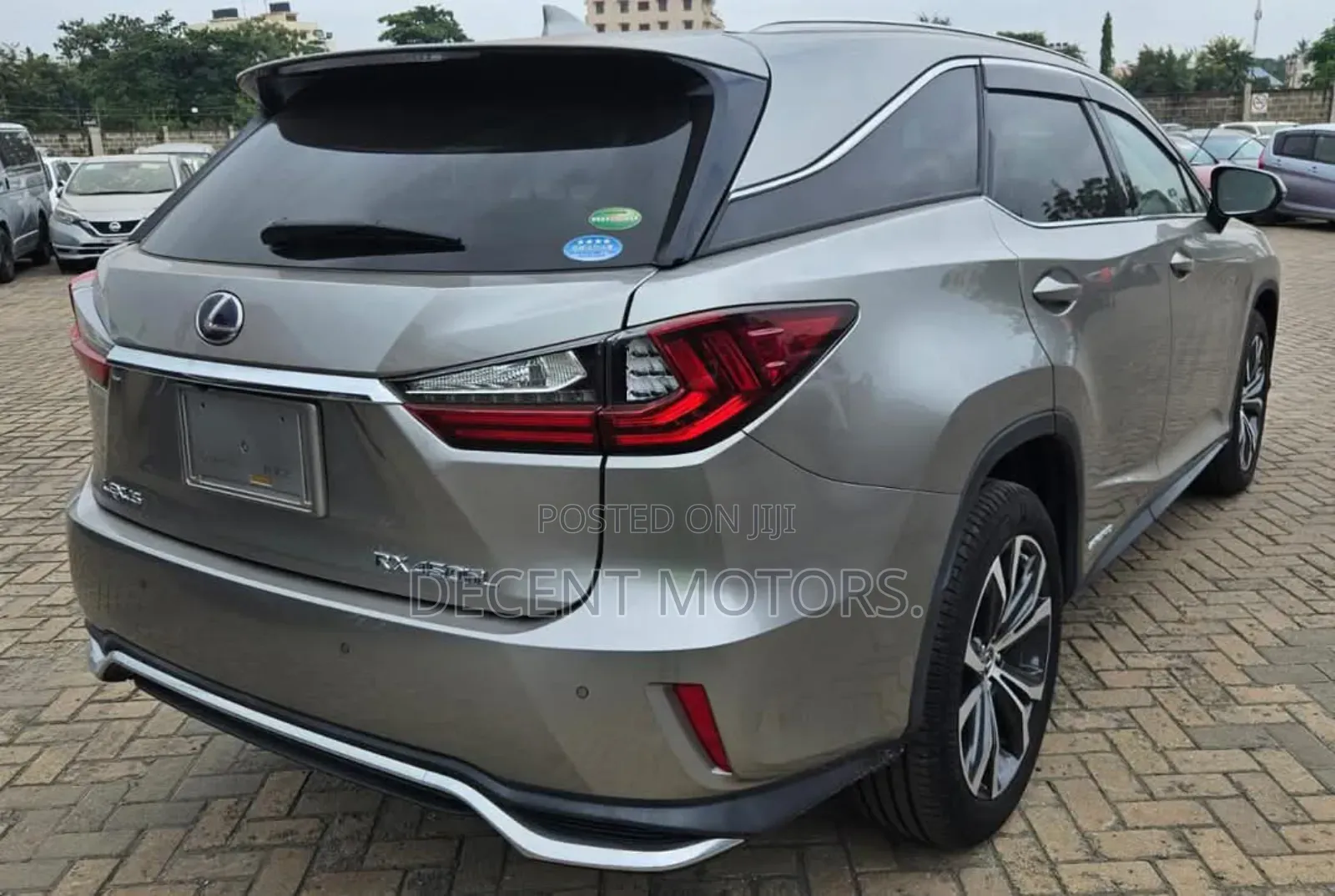 Lexus RX 450h F Sport AWD 2018 Silver