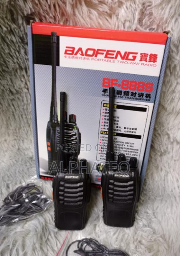 Baofeng 888S Walkie Talkie Radio Calls 2 Piece-With Earphone