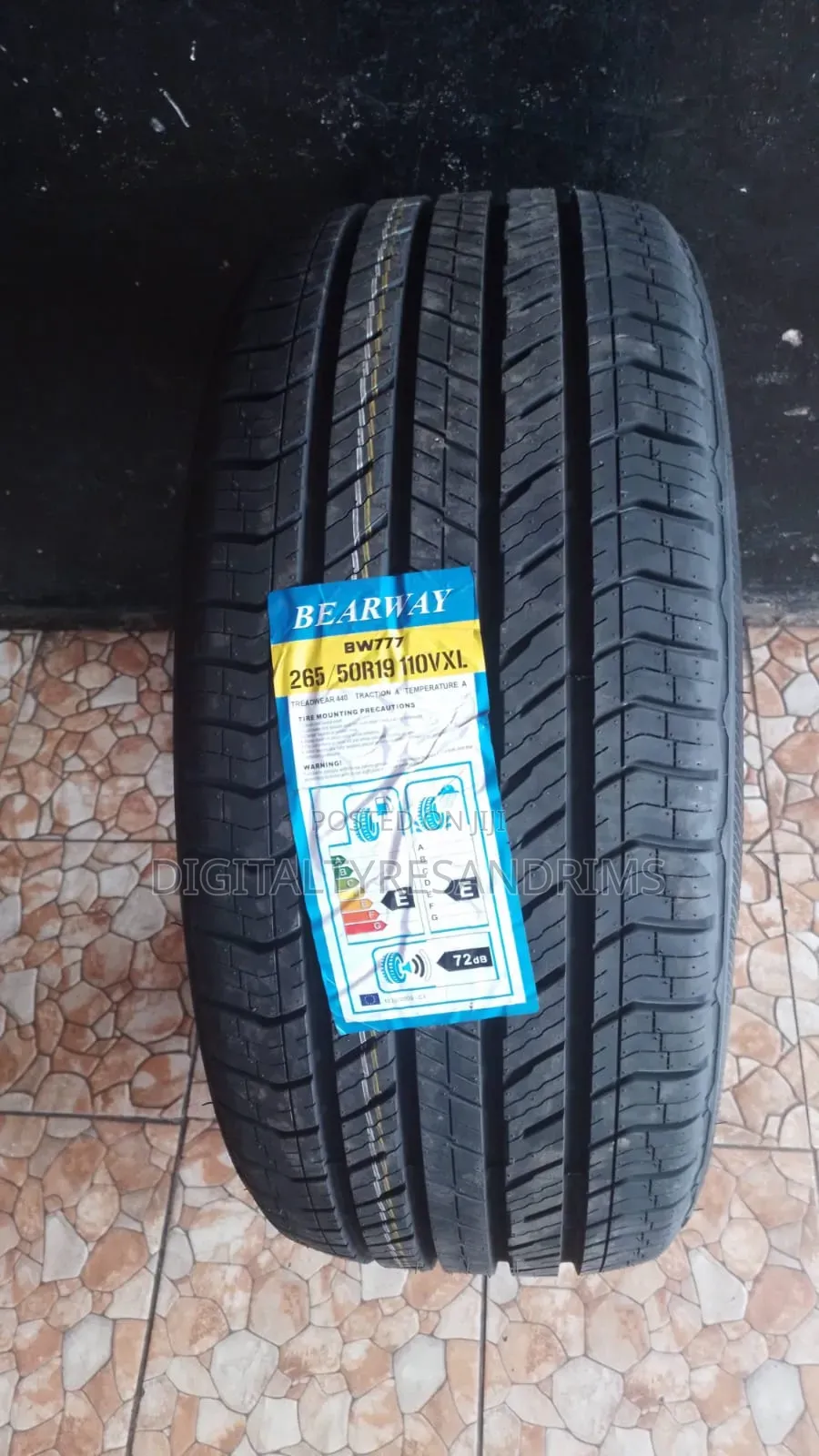265/50r19 Bearway Tyres Brand New