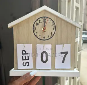 Solid Digital Clock Office Desk Accessories.