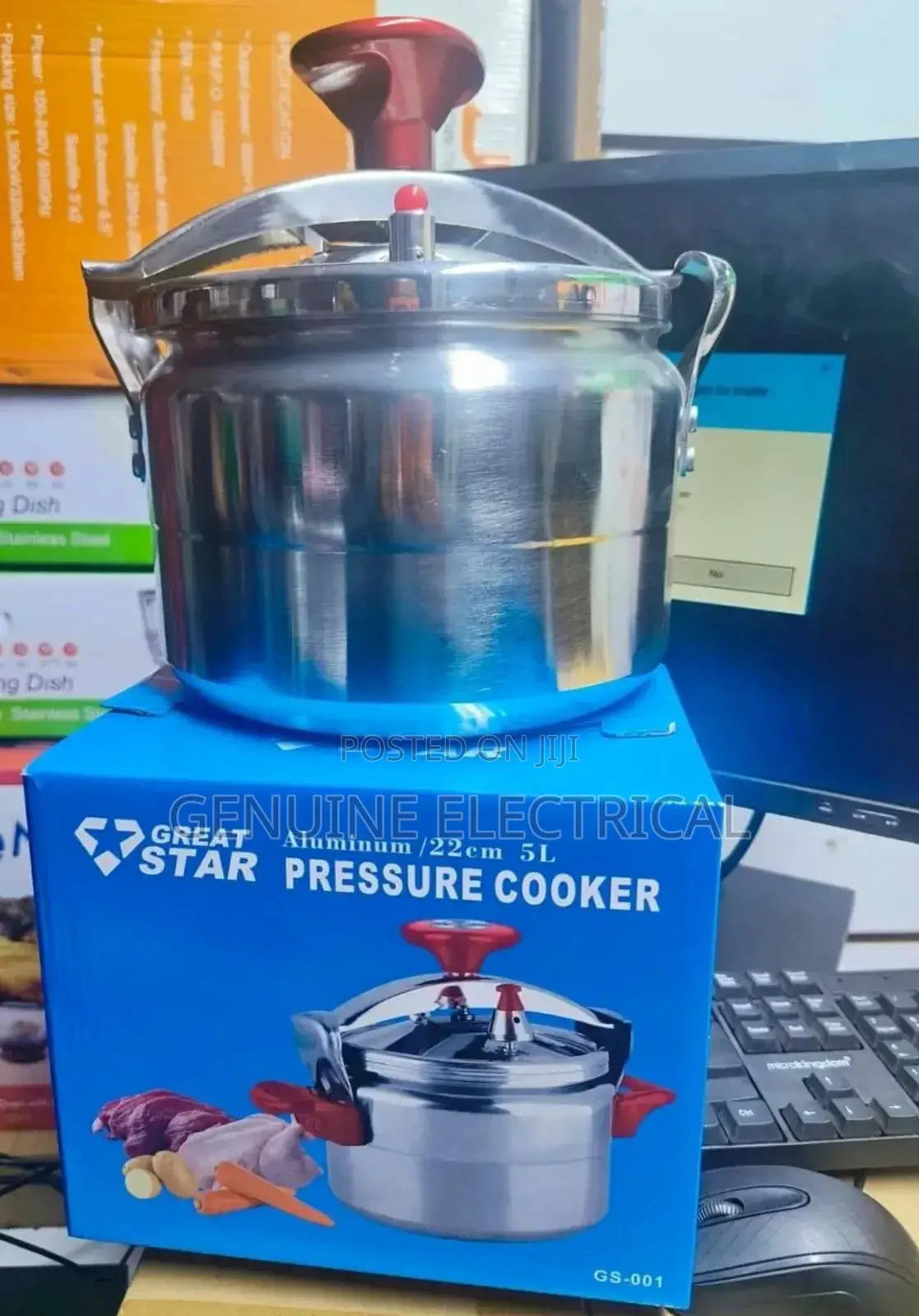 Good Quality 5 Litres Manual Pressure Cooker