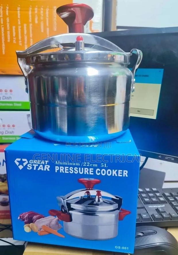 Good Quality 5 Litres Manual Pressure Cooker