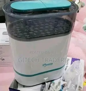 Momeasy Electric Steam Sterilizer. Fits Six Bottles