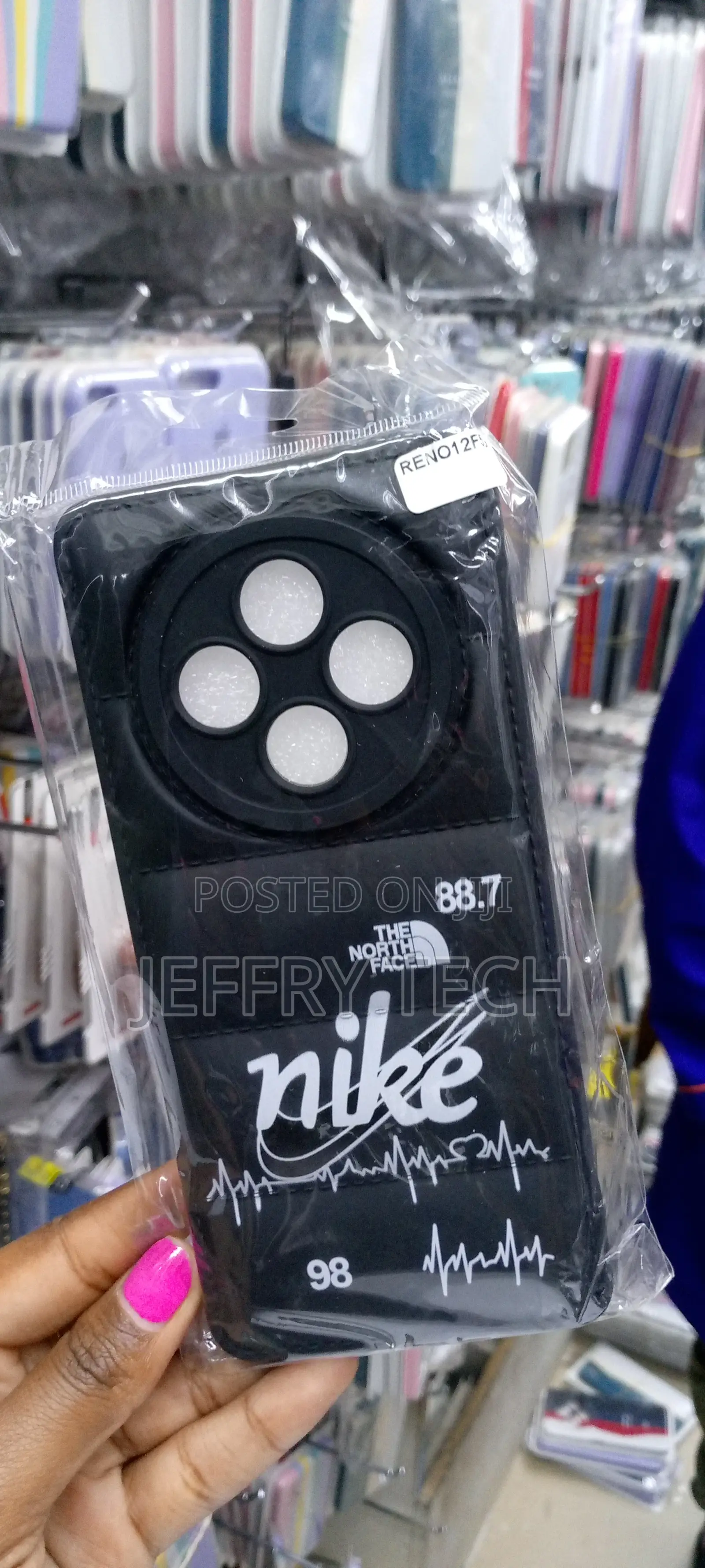 Google Pixel 6a Stylish Puffer Back Cover Northface Nike