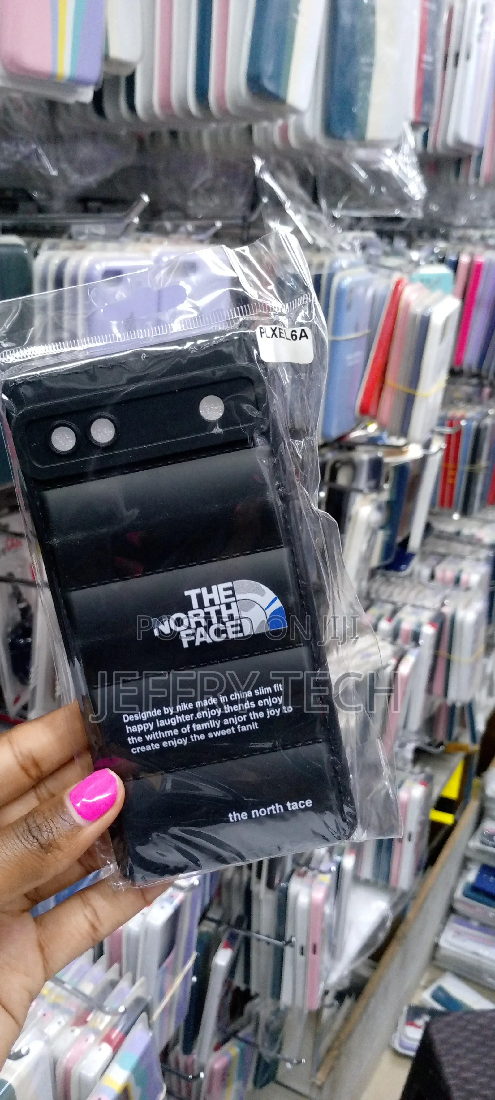 Google Pixel 6a Stylish Puffer Back Cover Northface Nike