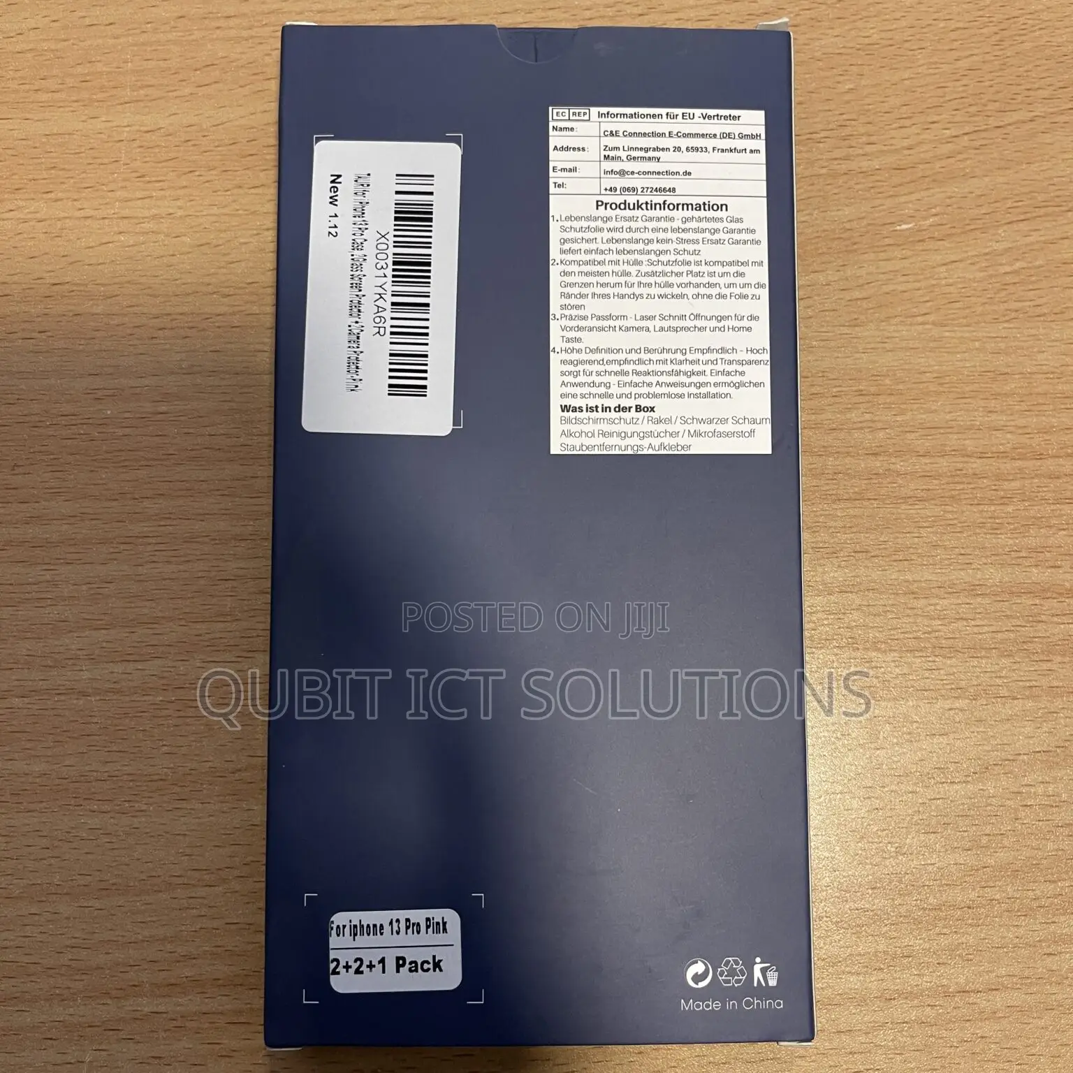 iPhone 13 Pro Case: 2 Screen Protectors + 2 Camera