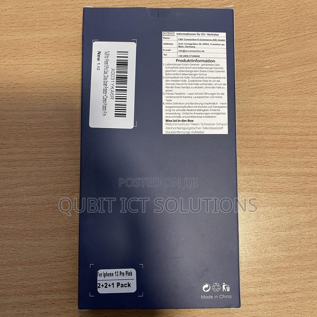 iPhone 13 Pro Case: 2 Screen Protectors + 2 Camera