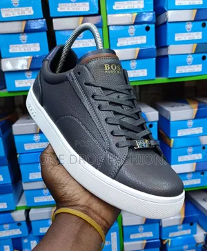 Boss Leather Casual