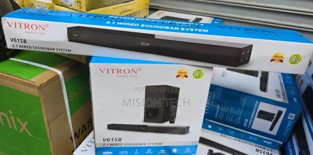 Vitron V61SB Soundbar System 12000W Deep Bass Wired