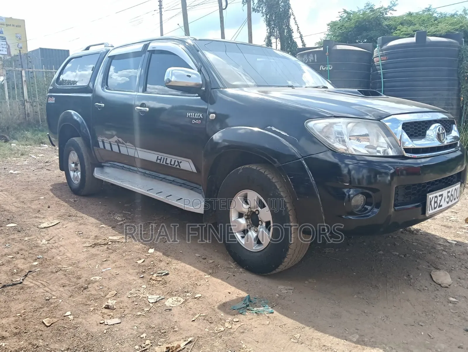 Toyota Hilux 2.5 D-4D SRX 2007 Black