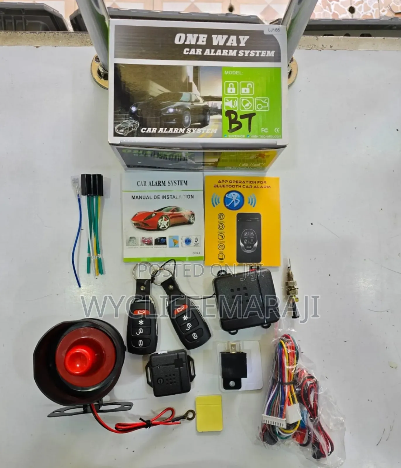 Smart Bluetooth Alarm With Cut Out
