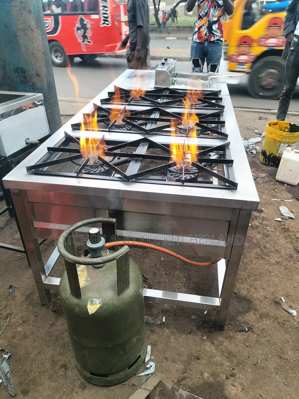 Combined Multipurpose Gas Cooker