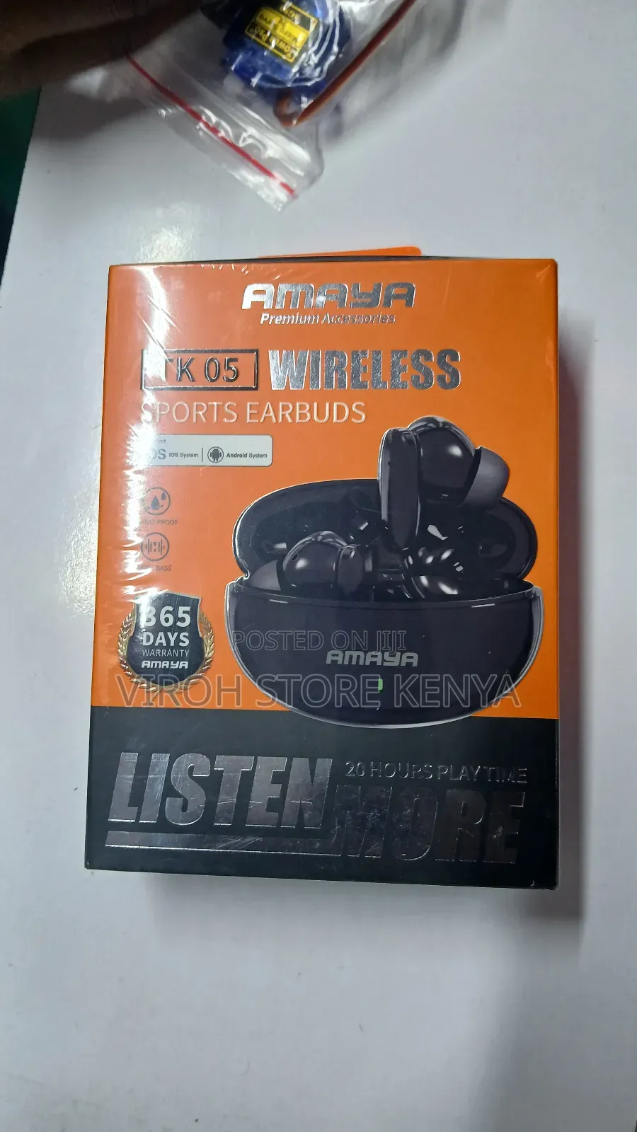 Amaya TK05 Wireless Earbuds ANC Super Bass Airpods