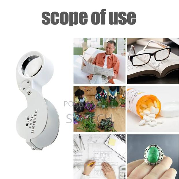 Foldable X40 Magnifying Glass - thumbnail 6
