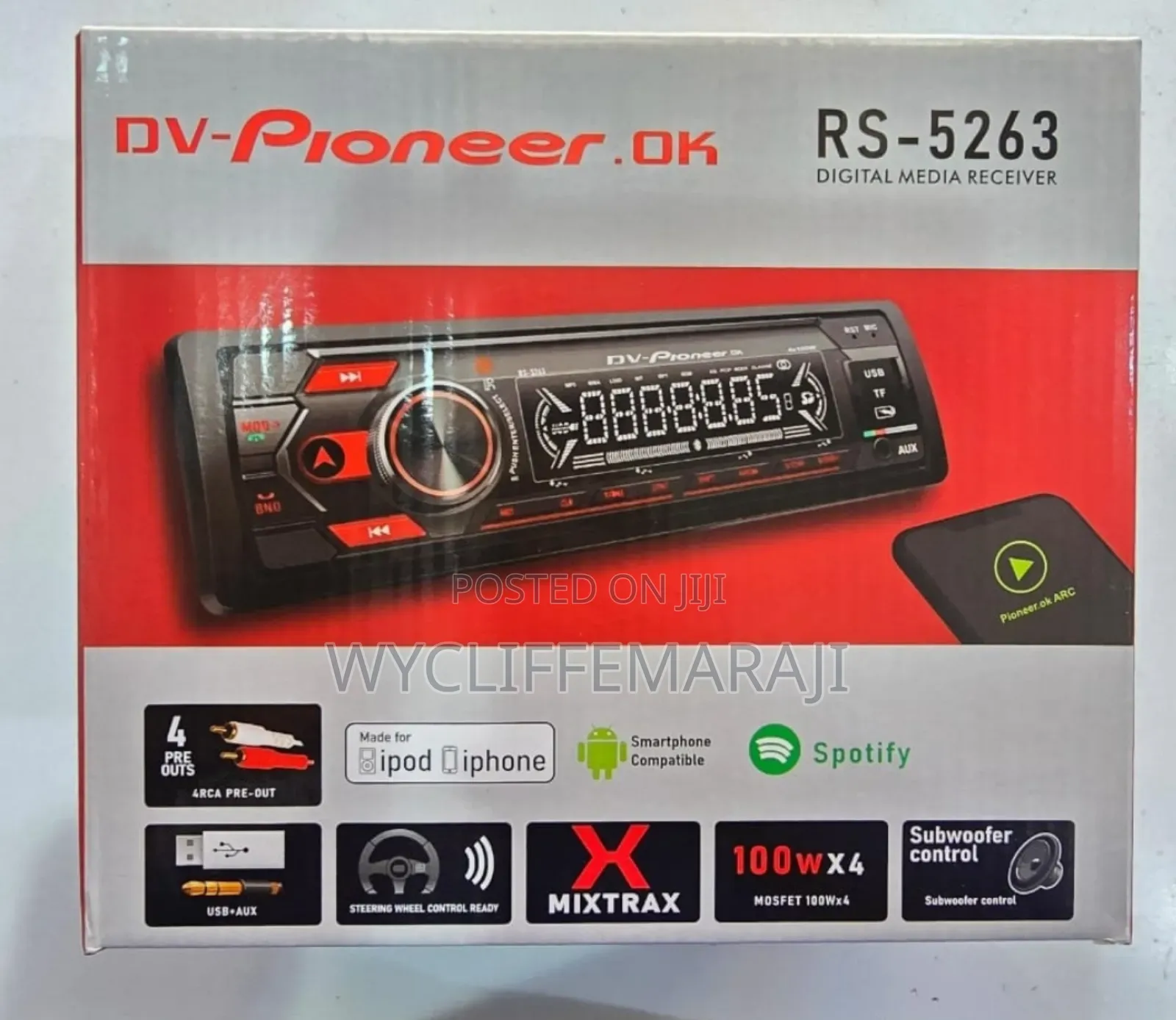Car Radio With Mp3 Player and Bluetooth