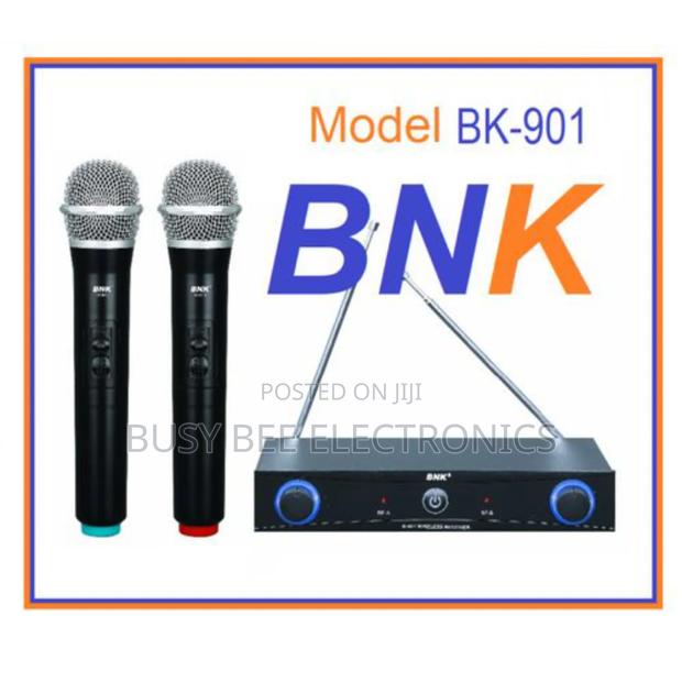 BNK Dual Channel Wireless Microphone System BK-901 - thumbnail 3