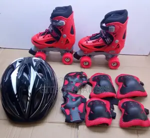 Full Set Quad/ Dual Skate Shoe 
Colour: Blue, Pink, Red