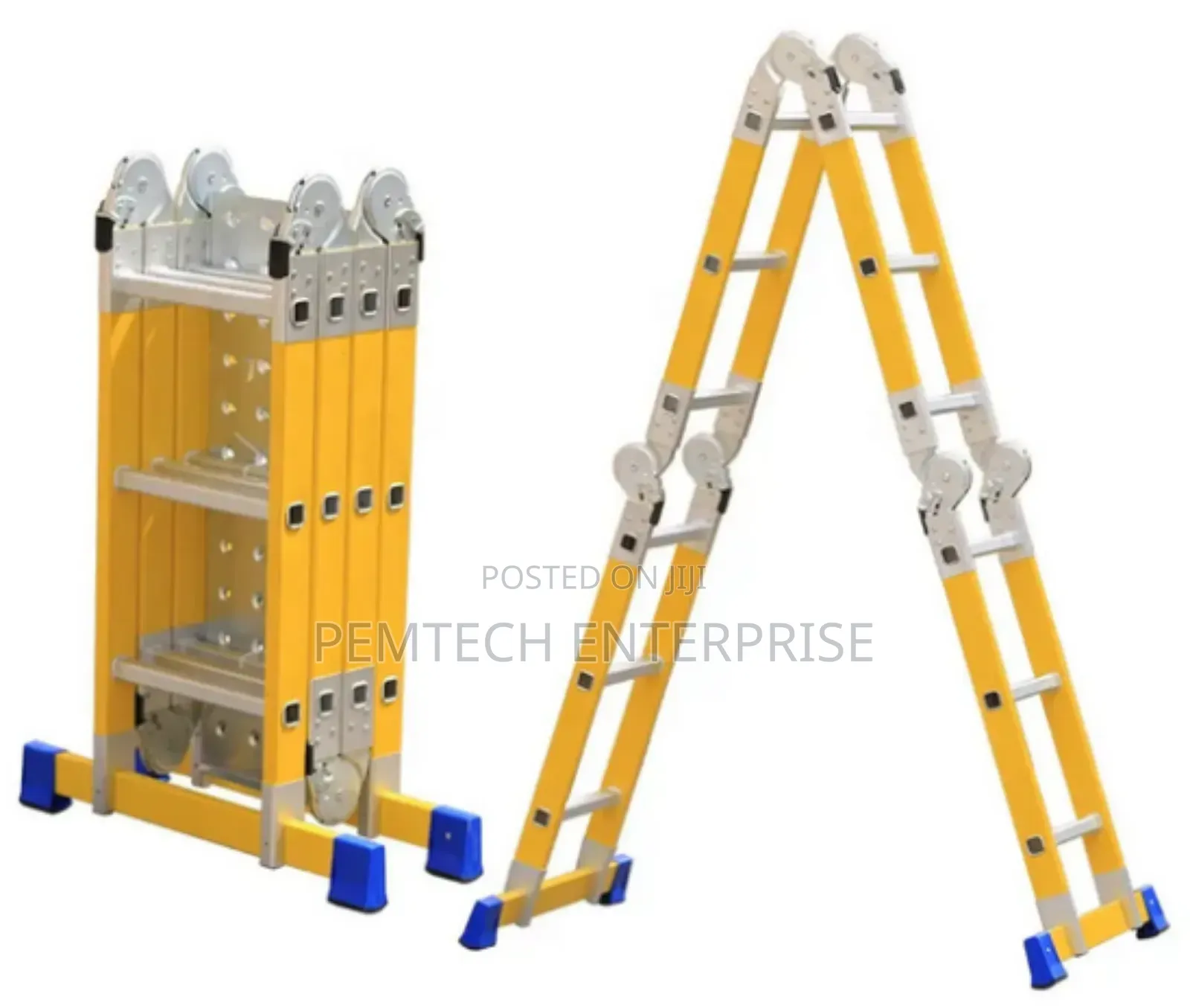 4X3 Multipurpose Foldable Fibreglass Ladder