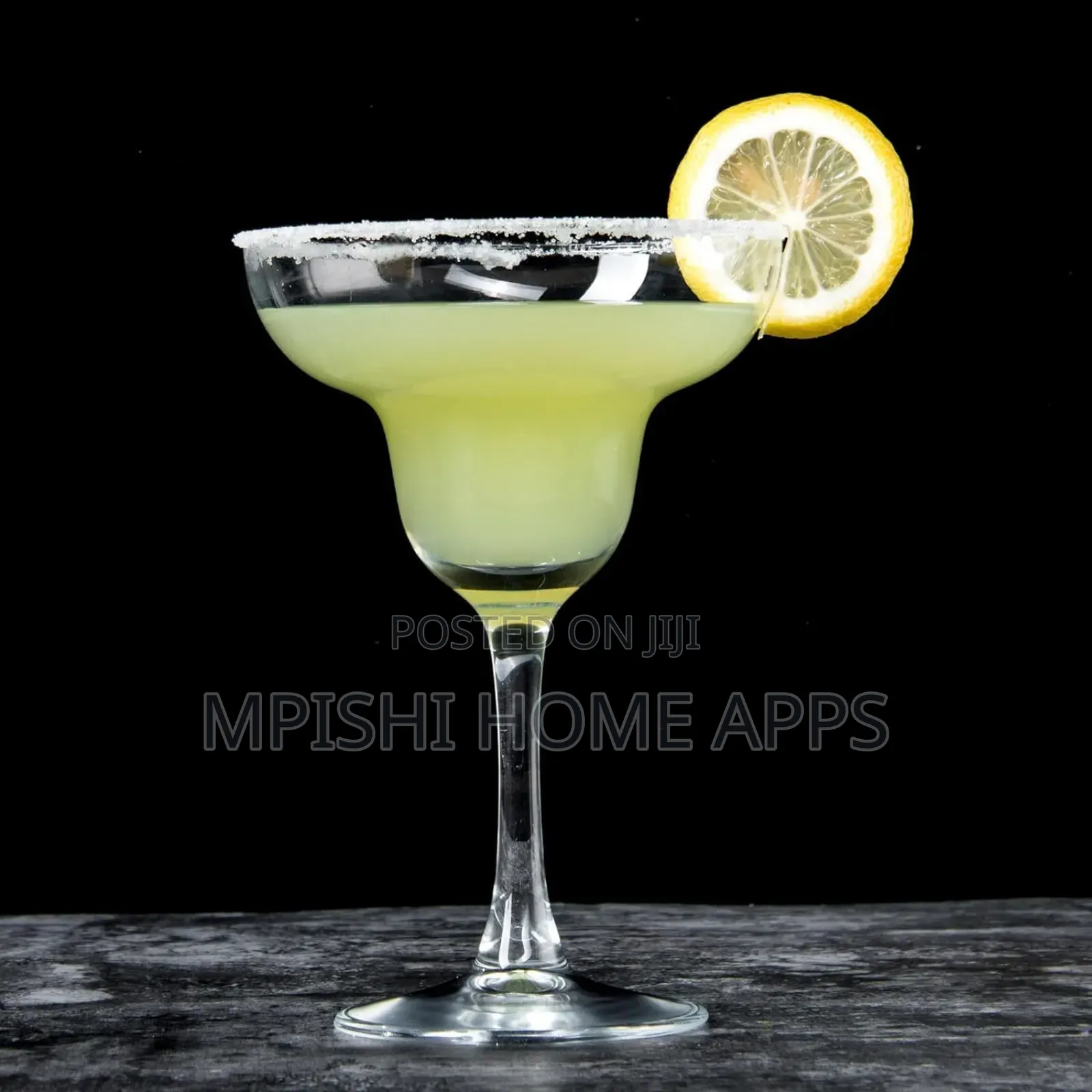 6pcs Capri Margarita Glasses