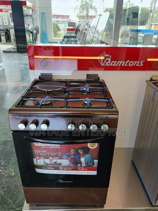 Ramtons Standing Cooker 60x60 Cm 3G+1E