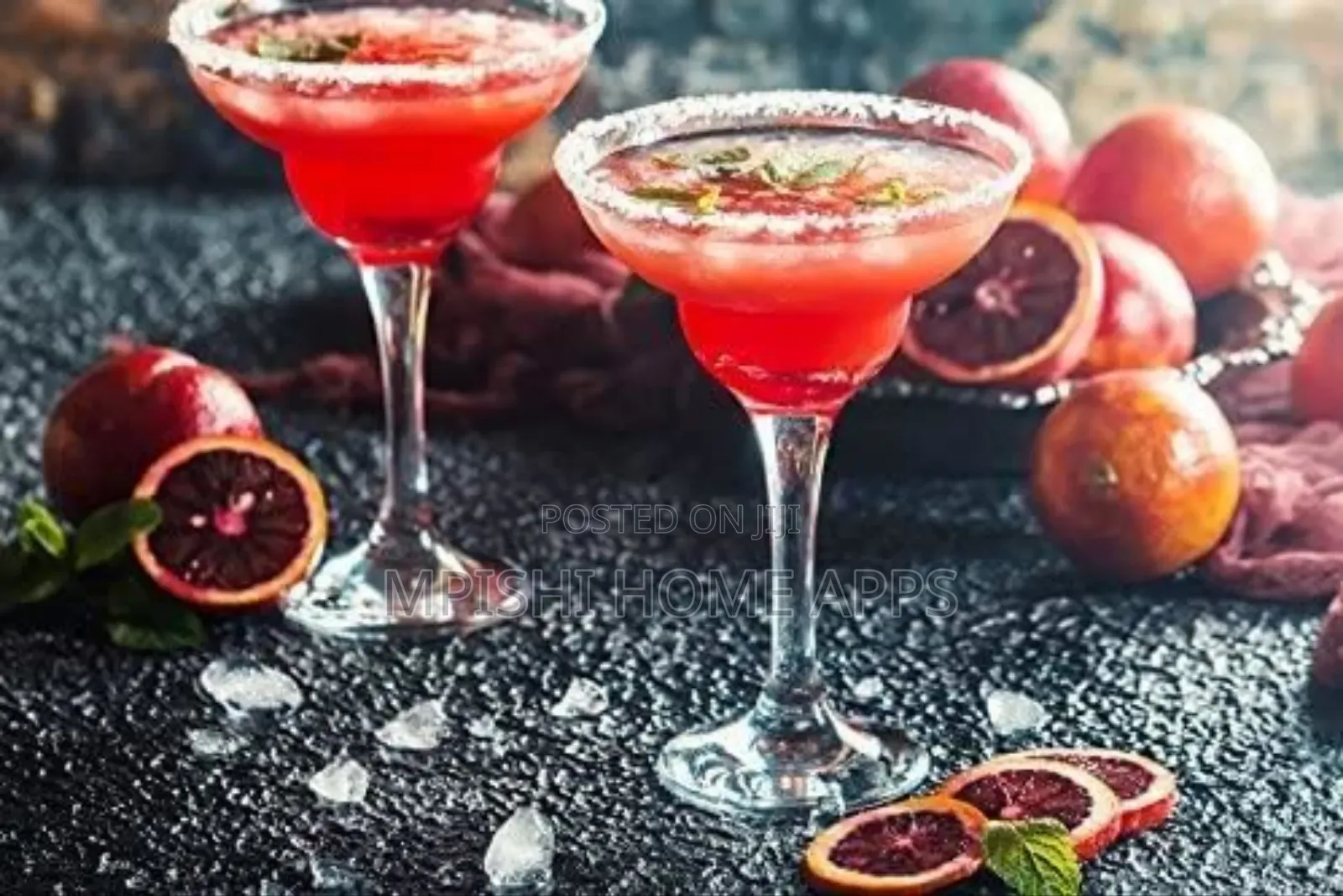 6pcs Capri Margarita Glasses