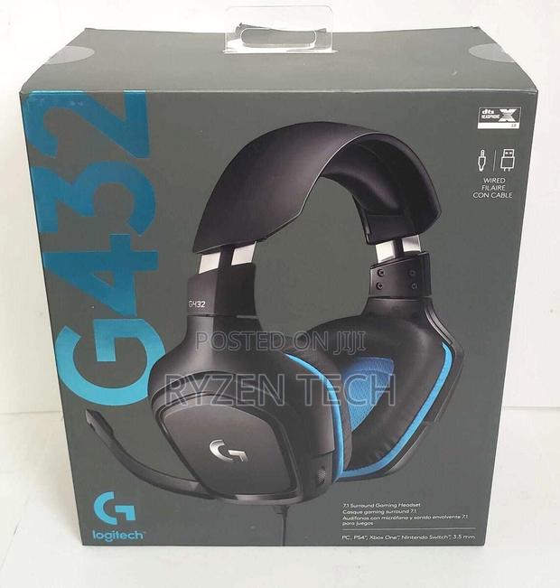 Logitech G432 Wired Gaming Headset - main view