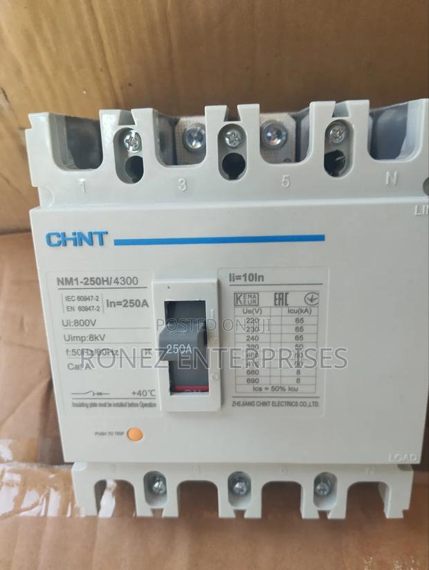 McCb 250 Amps 4 Pole Chint - thumbnail 2