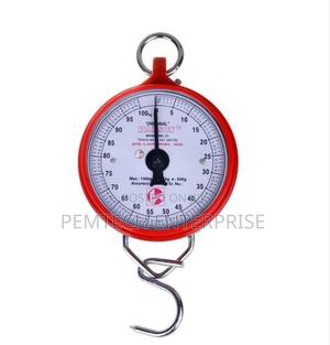 Hanson Hanging Scale Dial Spring Balance 100kg - thumbnail 2