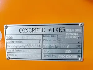 Self-Loading Mixer . 560L