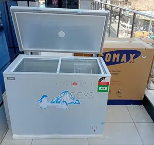 Ecomax 219 Litres Chest Freezer Bd-219 With Sliding Glass