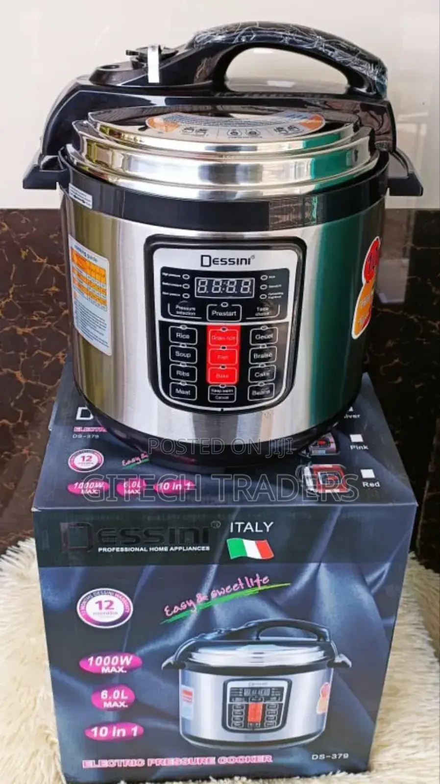 *6 Litres Dessin Electric Pressure Cooker