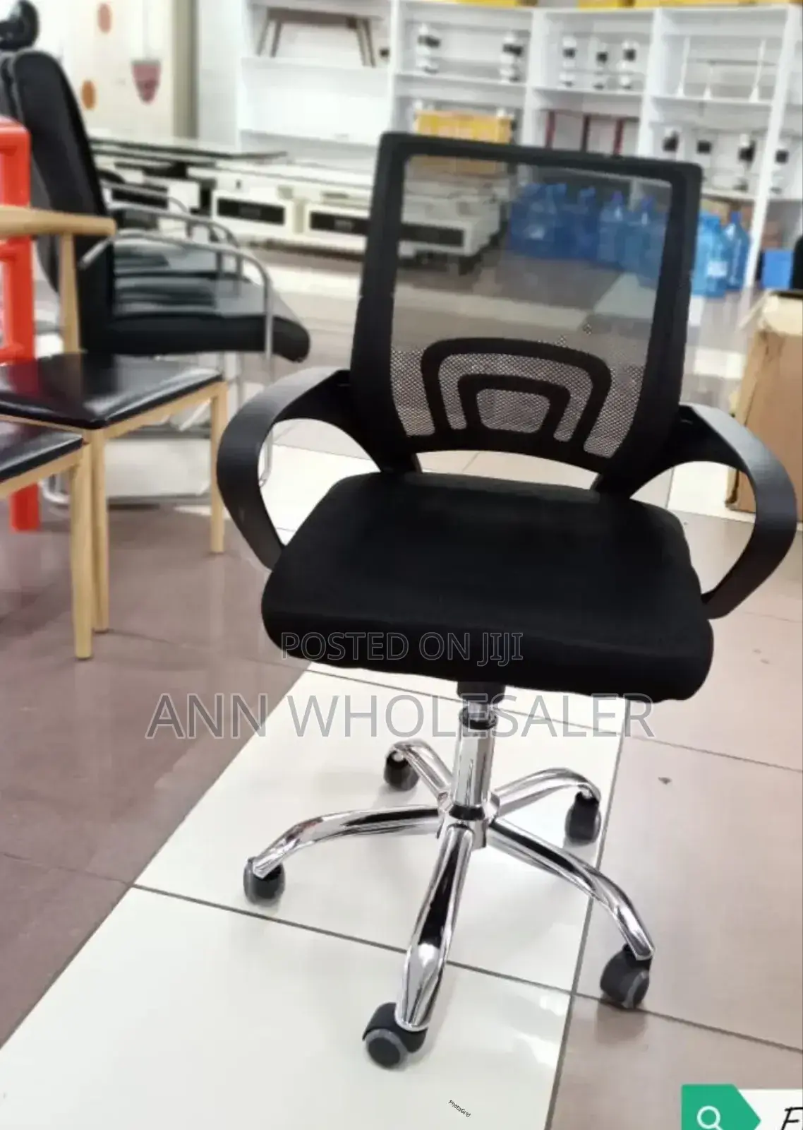 Black Assembled Executive Office Chair A_56