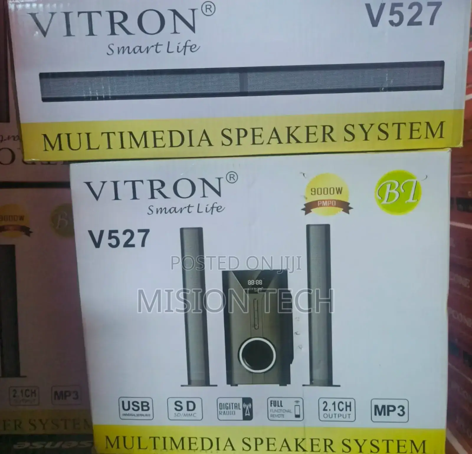 Vitron 527 Multimedia System FM,USB,BT 9000watts 