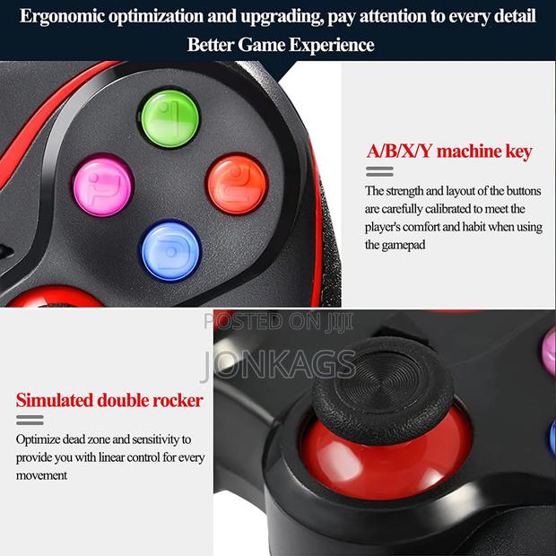Wireless Game Pad Android/Ios/Pc/for PS3/TV BOX/Smart TV - thumbnail 3