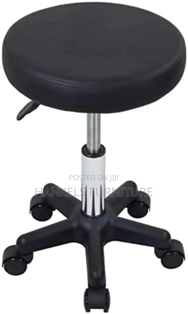 Swivel Leather Bar Stool
